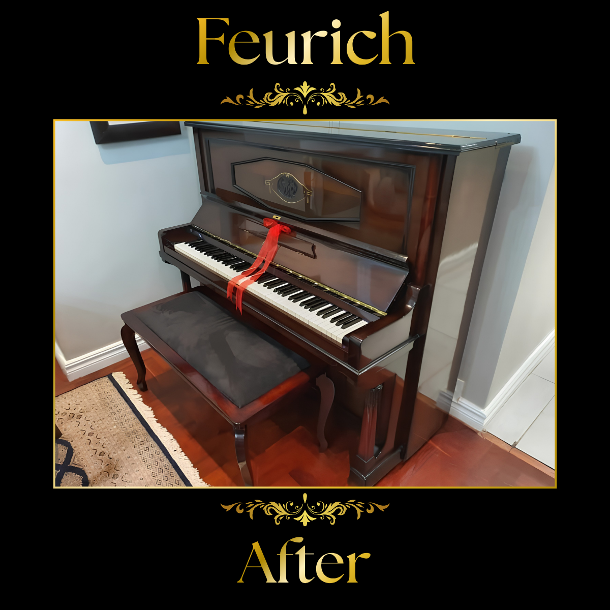 Feurich restoration, after